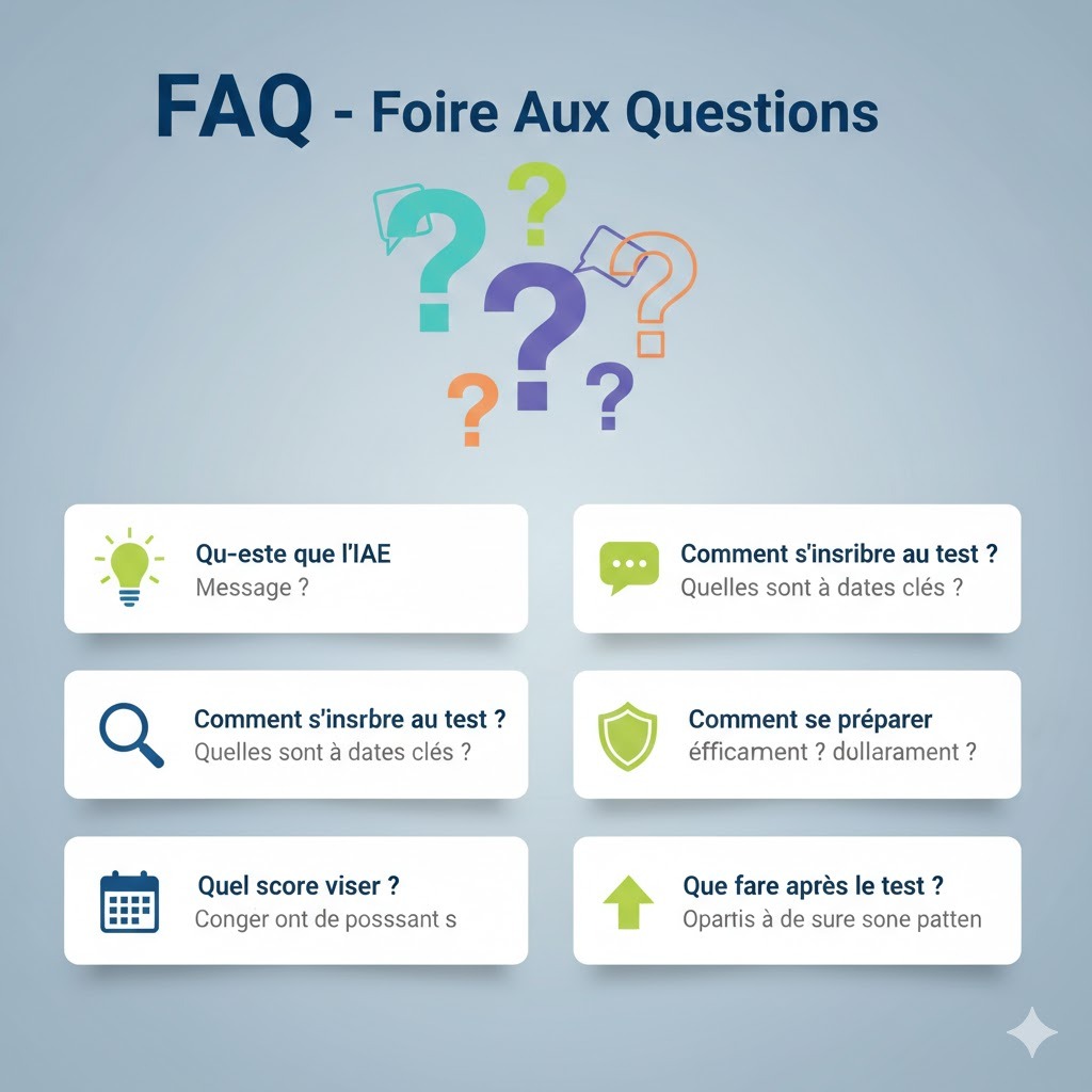 FAQ Questions fréquentes sur le score IAE Message (SIM) du TCF.